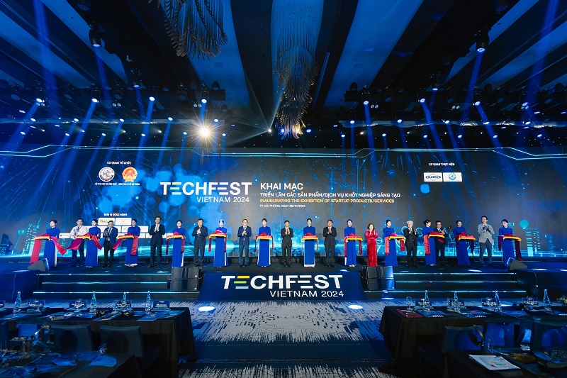 Triển lãm Sản phẩm và Dịch vụ Khởi nghiệp Sáng tạo tại Techfest Việt Nam 2024: Điểm nhấn của hệ sinh thái đổi mới sáng tạo quốc gia